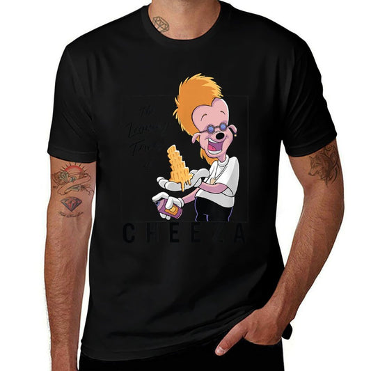 Disney - Goofy Movie Cheeza  Heathered Texture T-Shirt