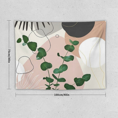 Eucalyptus Fan Palm Finesse #1 #tropical #decor #art Tapestry