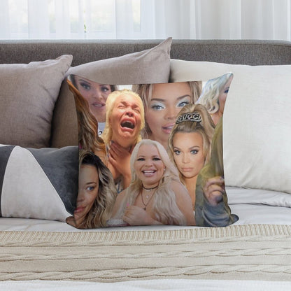 Trisha Paytas Soft Decorative Cover Throw Pillow