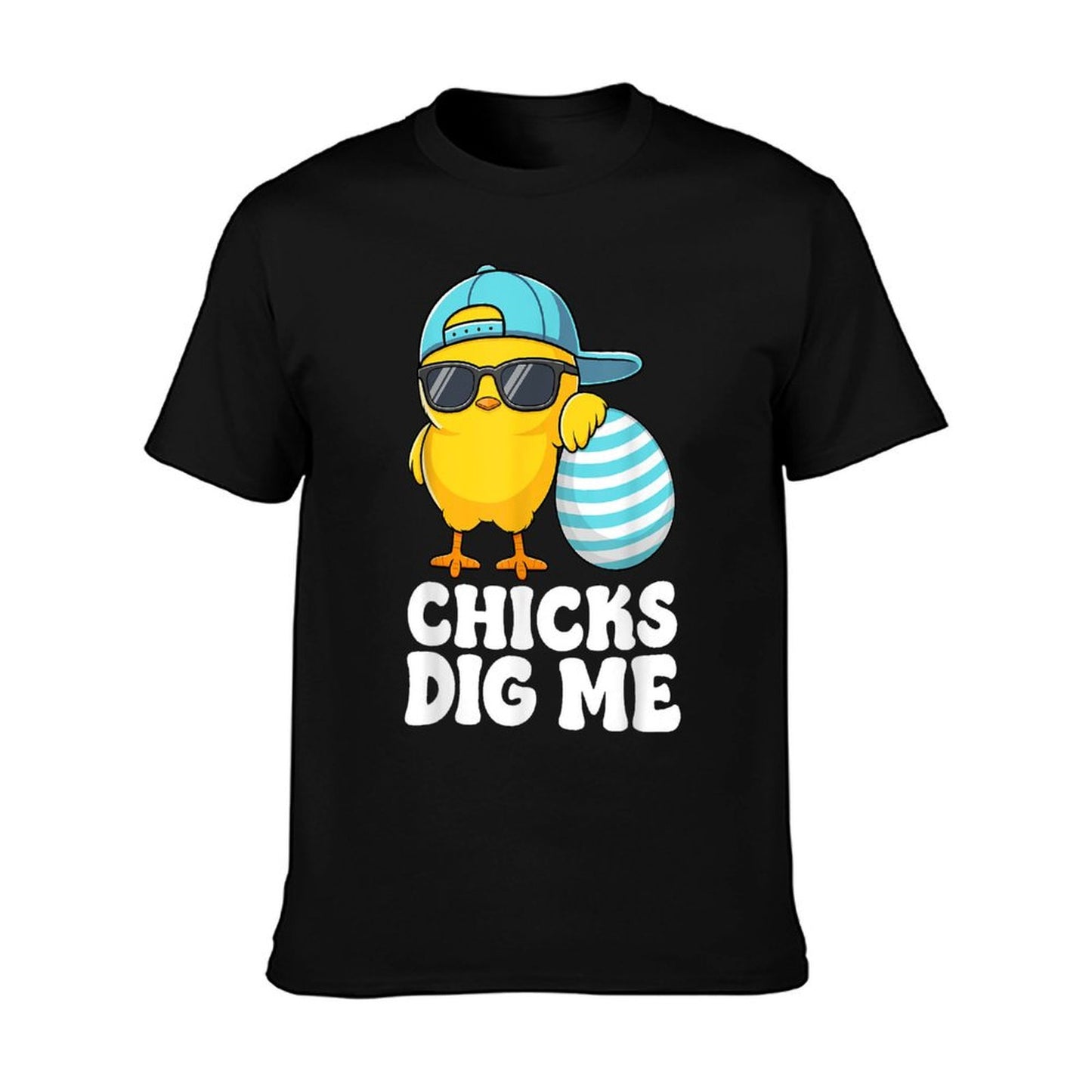Chicks Dig Me Easter Toddler Boys Men Happy Easter Funny T-Shirt