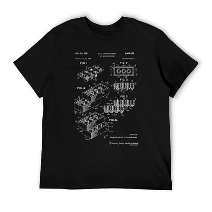 Toy Building Brick Patent T  Classic T-Shirt