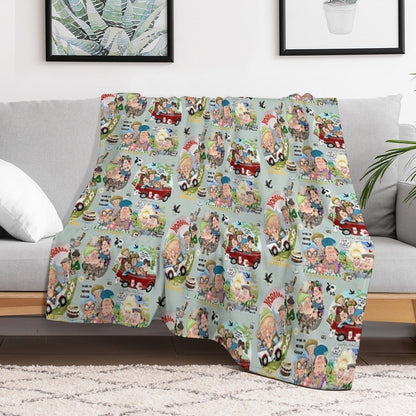 Last of The Summer Wine Mix Throw Blanket