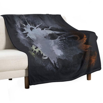 Final Fantasy XV Logo Throw Blanket