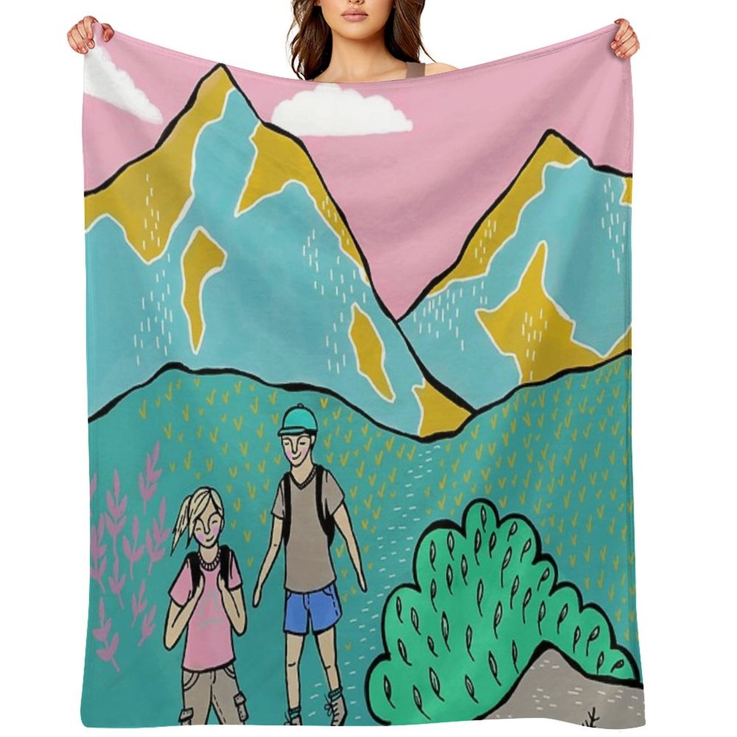 Take Me Home Country Road Throw Blanket
