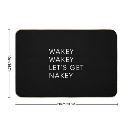 Wakey Wakey Let Bath Mat