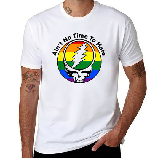 LGBT Pride Ain’t No Time To Hate  Trendy Pattern T-Shirt