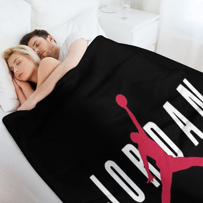 Jordan Basketball Throw Blanket