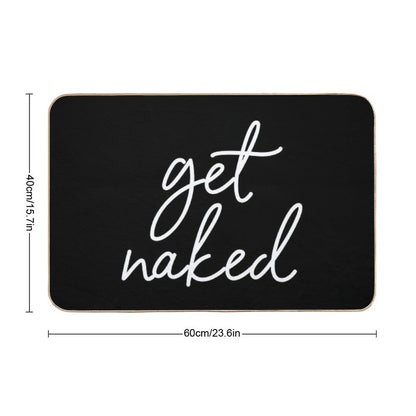Get Naked - Bathroom Decor Bath Mat