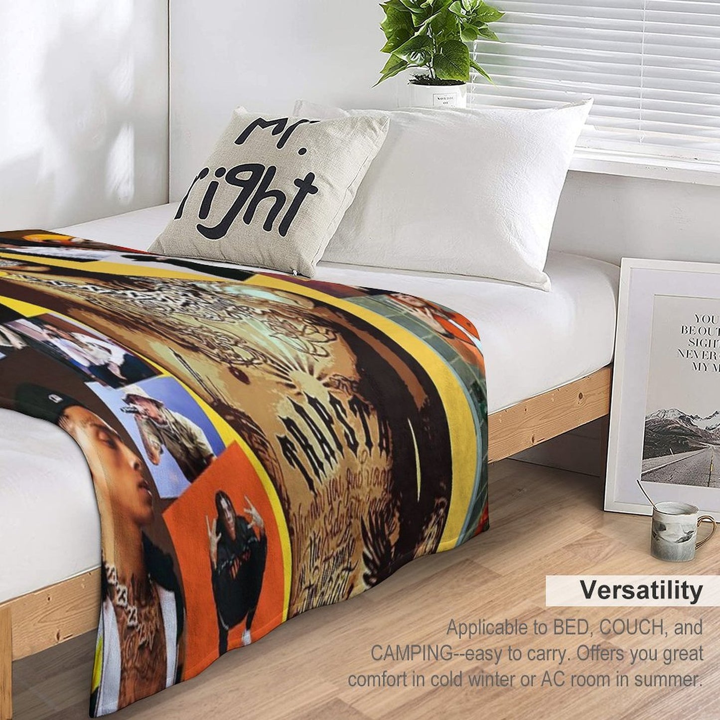 Central Cee Throw Blanket