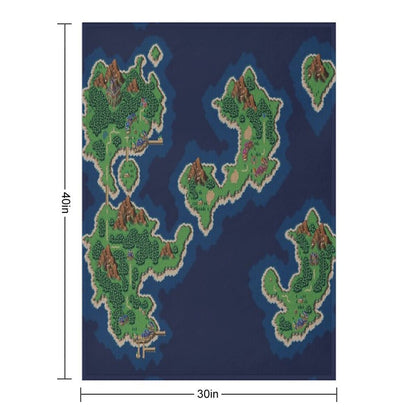 Chrono Trigger 1000 AD Throw Blanket