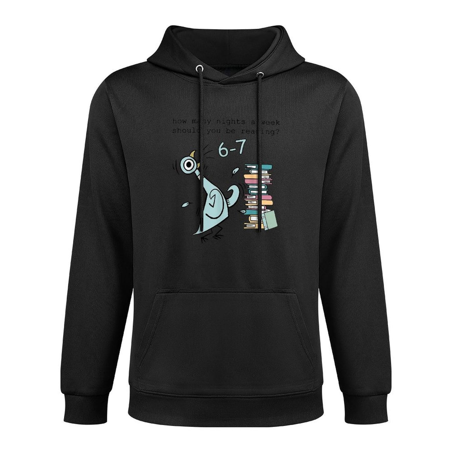 How Many Nights A Week Should You Be Reading 6 7 Six Seven Pilling-Resistant Hoodie