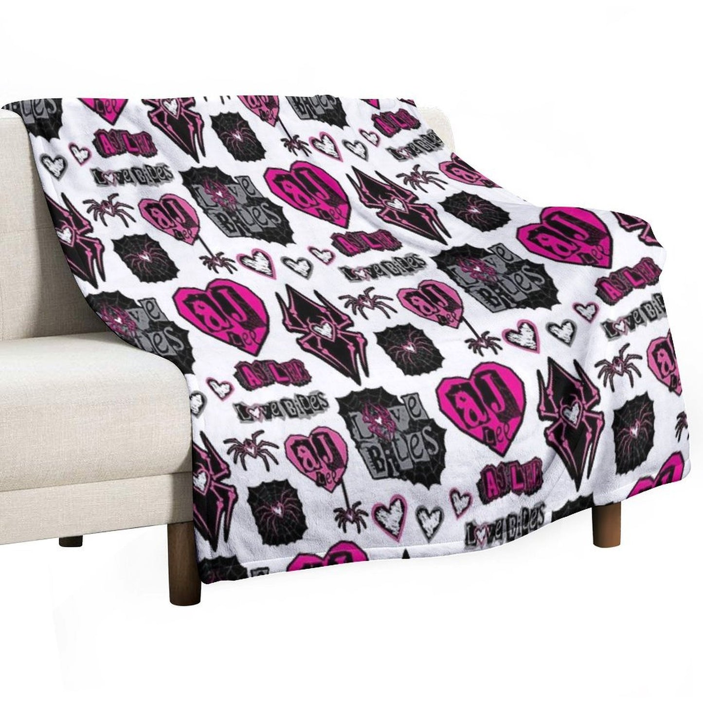 Love Bites Throw Blanket