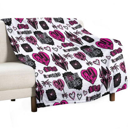 Love Bites Throw Blanket