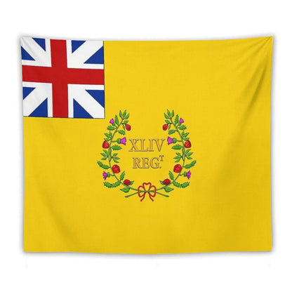 Napoleonic British Flag of The South Essex 1st Battalion of Foot Tapestry