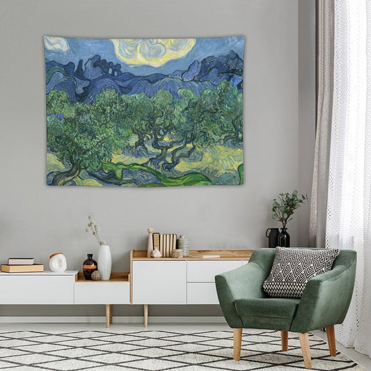 The Olive Trees by Vincent Van Gogh Tapestry