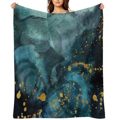 Ocean of Reality Throw Blanket
