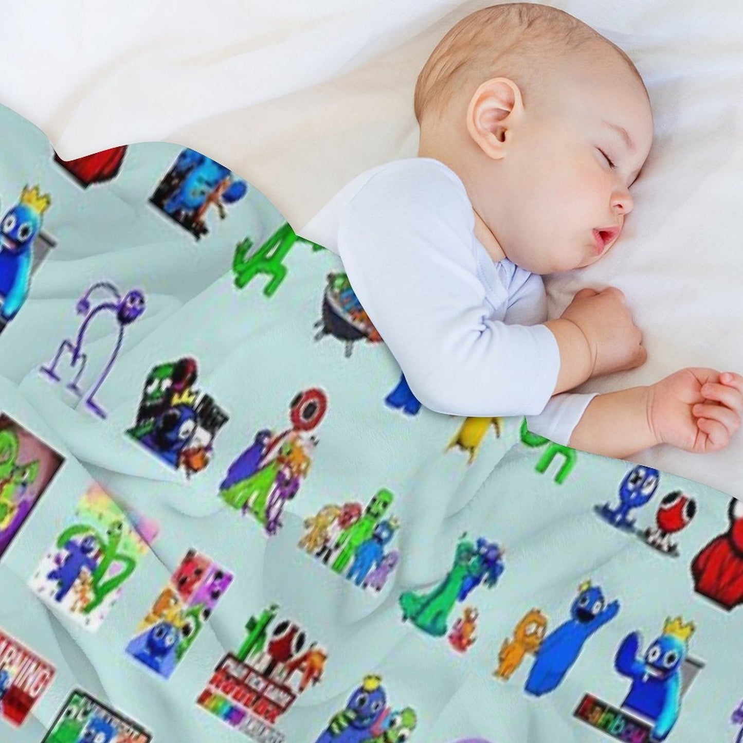 Rainbow Friends Méga Pack Throw Blanket
