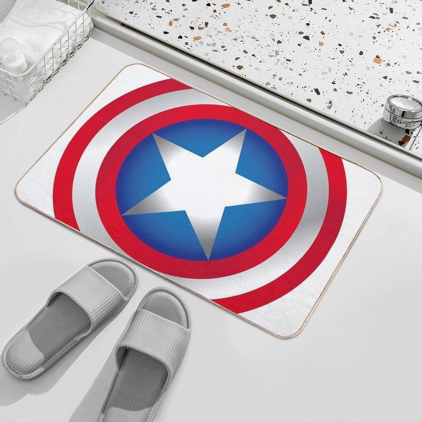 Captain America Bath Mat