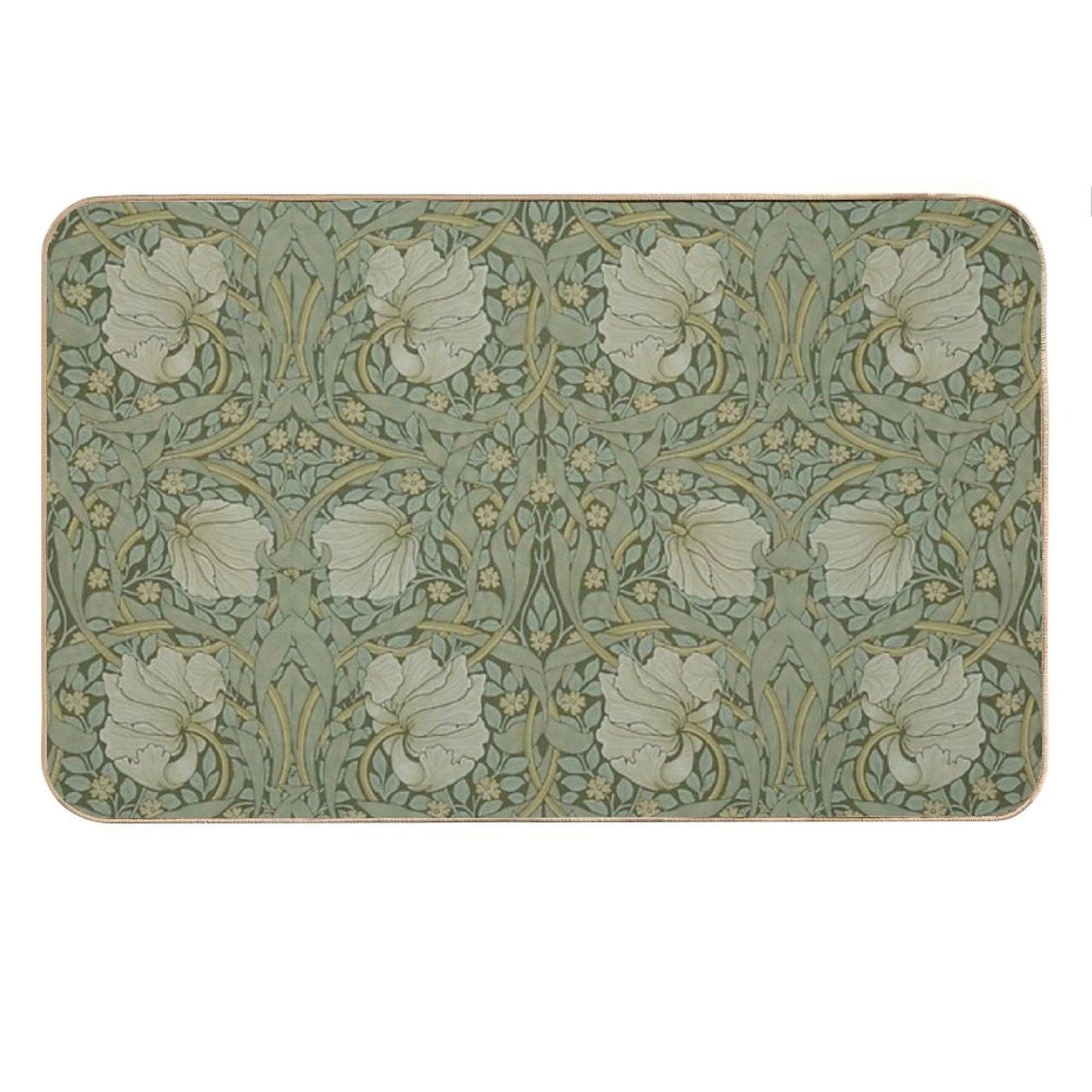 Pimpernel by William Morris, 1876 Bath Mat