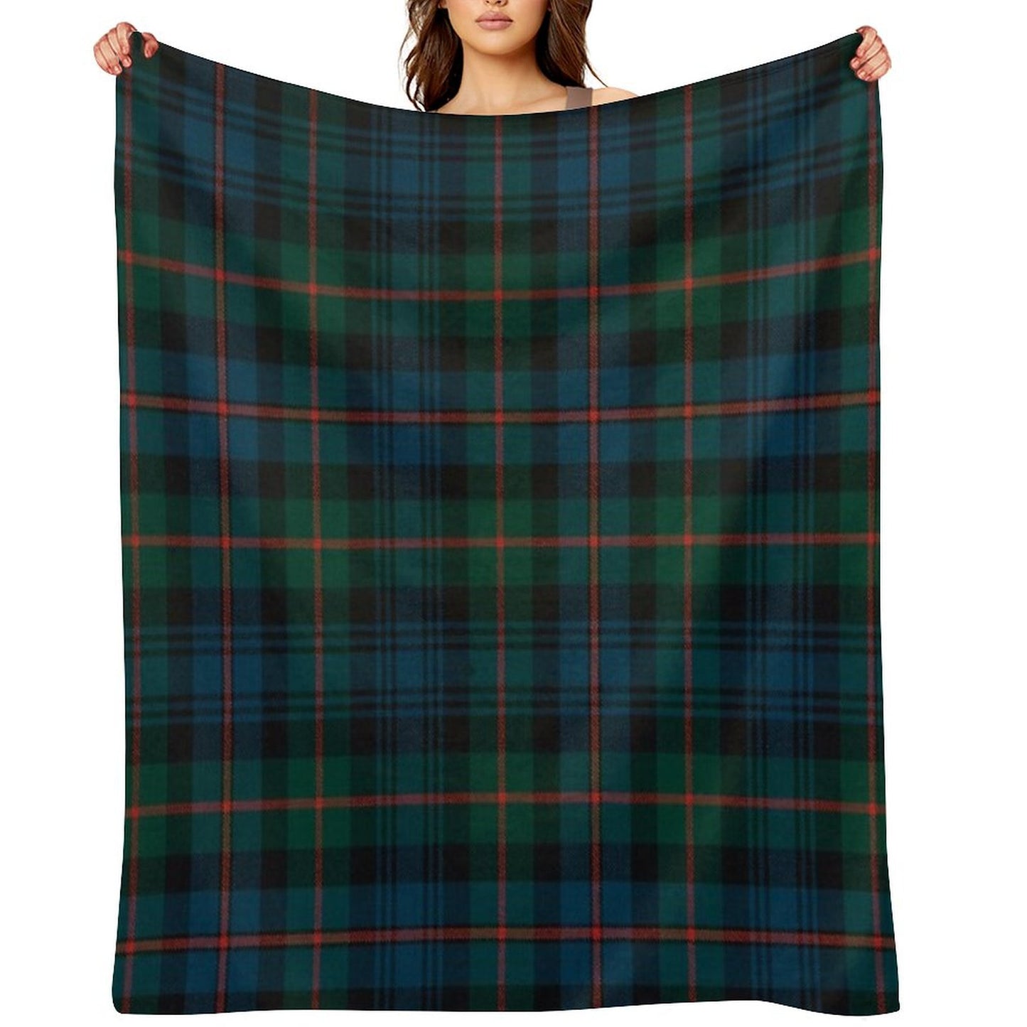 Murray Of Atholl Scottish Tartan Throw Blanket
