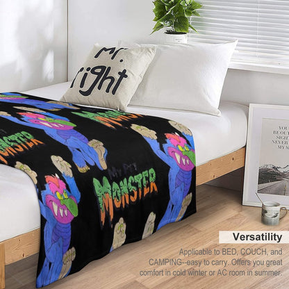 My Pet Monster Throw Blanket