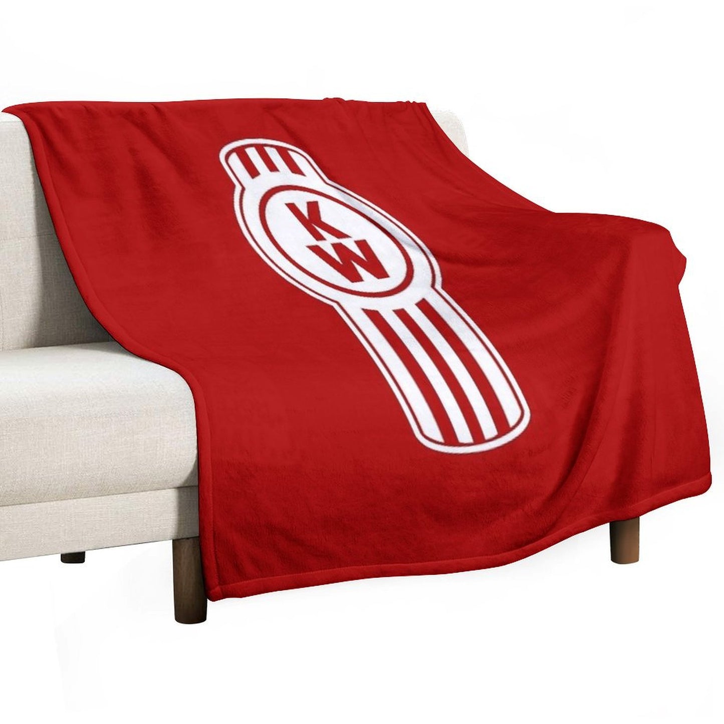 Kenworth Truck Logo Throw Blanket