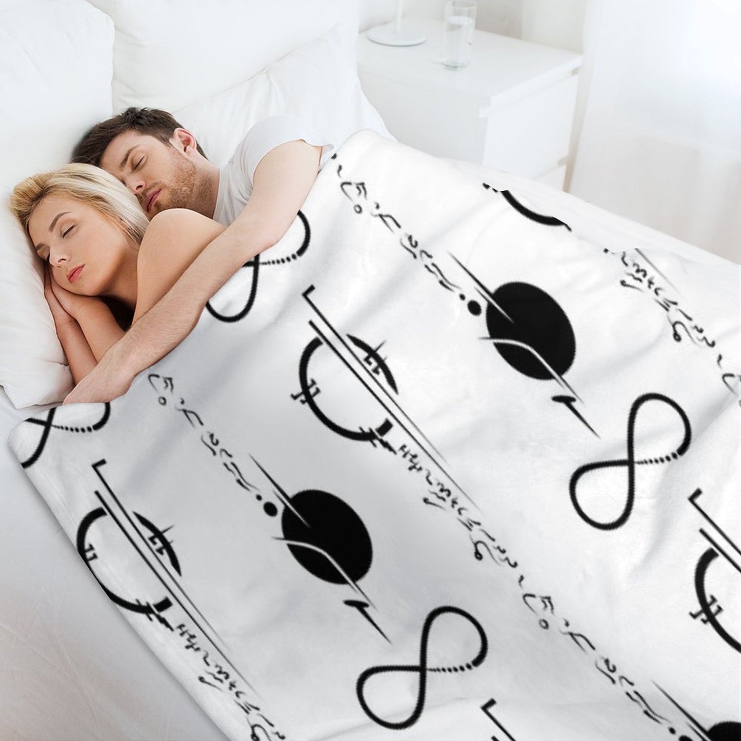 Commander Tattoo Throw Blanket