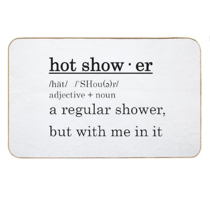 Hot Shower Curtain Bath Mat