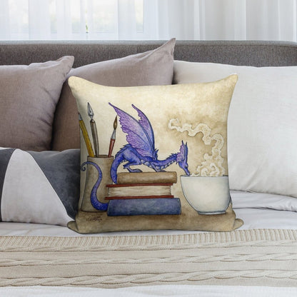 Whats In Here Soft Home Decor Throw Pillow