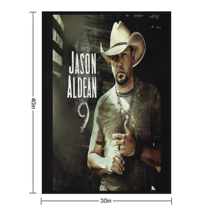 Album 9 Jason Aldean Throw Blanket