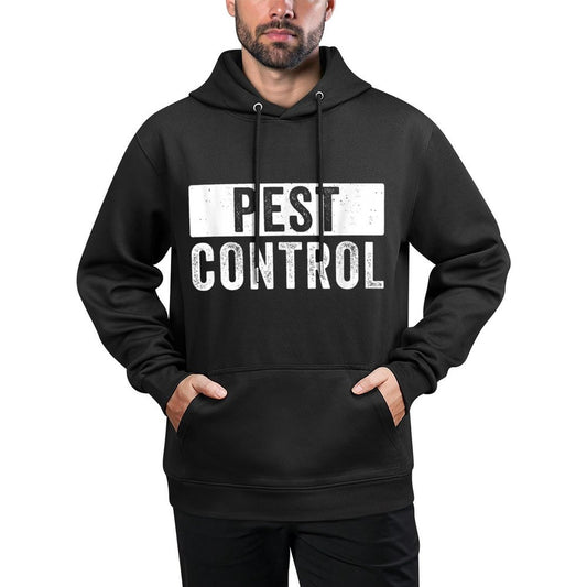 Pest Control Bug Exterminator Halloween Costume Kangaroo Pocket Hoodie