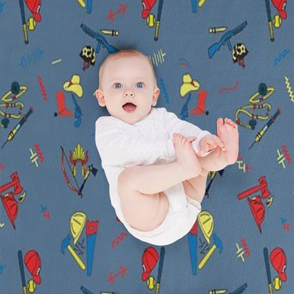 Good Guys Child's Play Chucky - Killer Doll - Pattern Throw Blanket