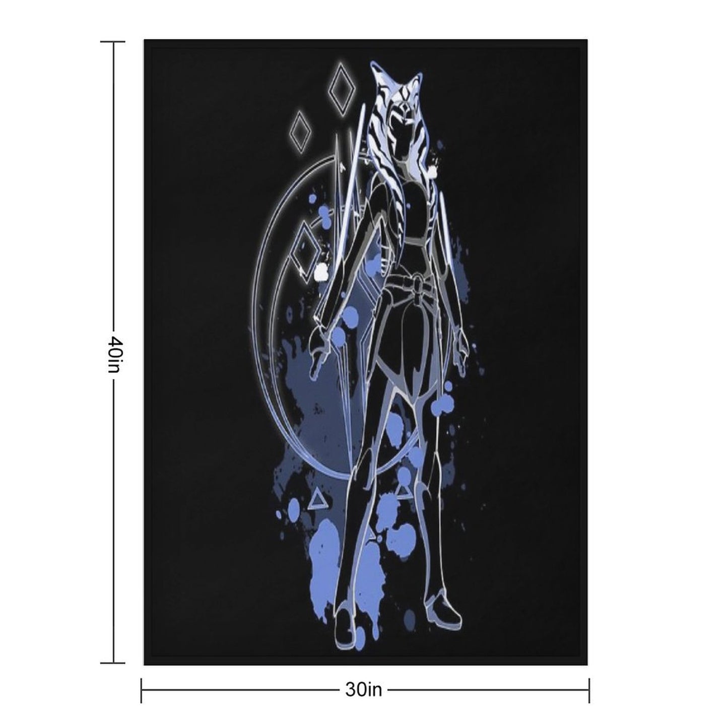 Ahsoka Throw Blanket