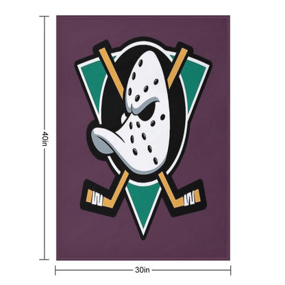 Mighty Ducks Throw Blanket