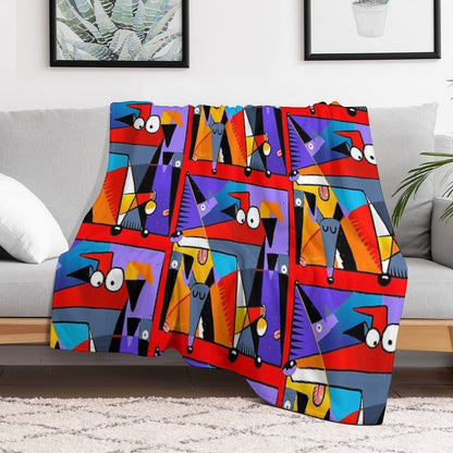 Derpism Throw Blanket