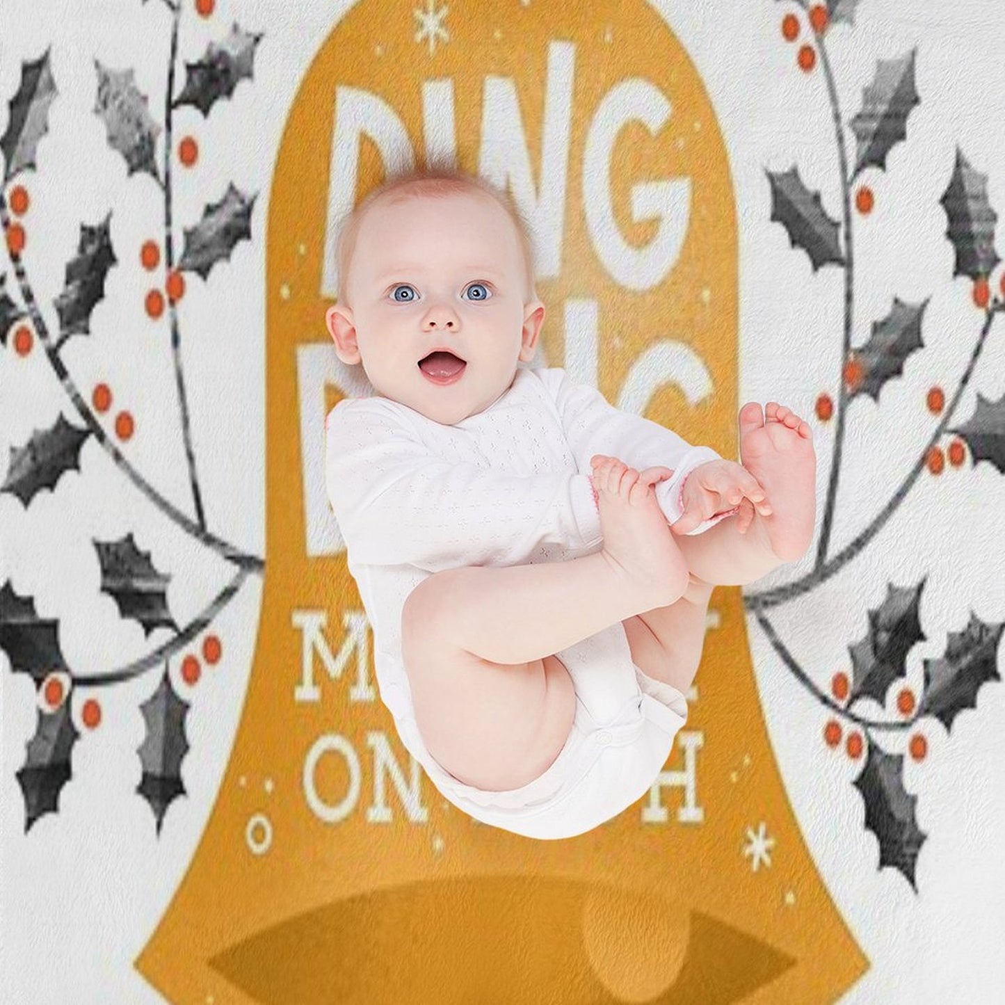 Ding-dong Merrily on High Throw Blanket