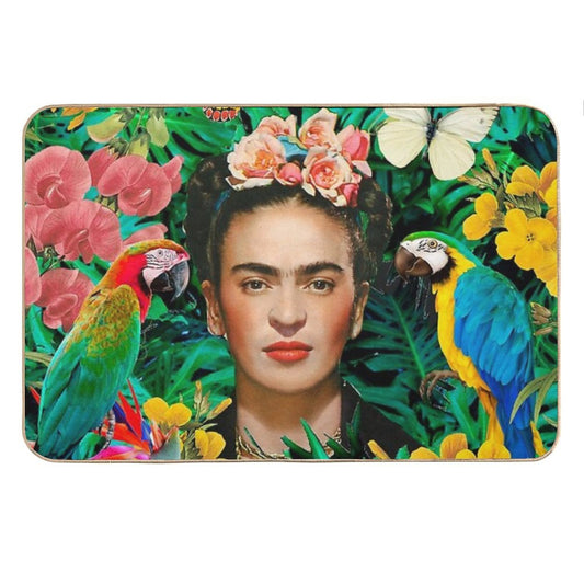 Frida Kahlo Into The Wild Bath Mat