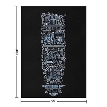 The Great Prophecy Throw Blanket