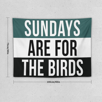 Sundays Are for The Birds Tapestry