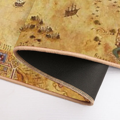 FFXIV New Updated World Map Hydaelyn Eorzea Bath Mat