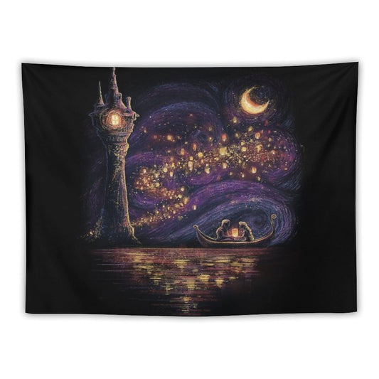 Lanterns Of Hope Tapestry