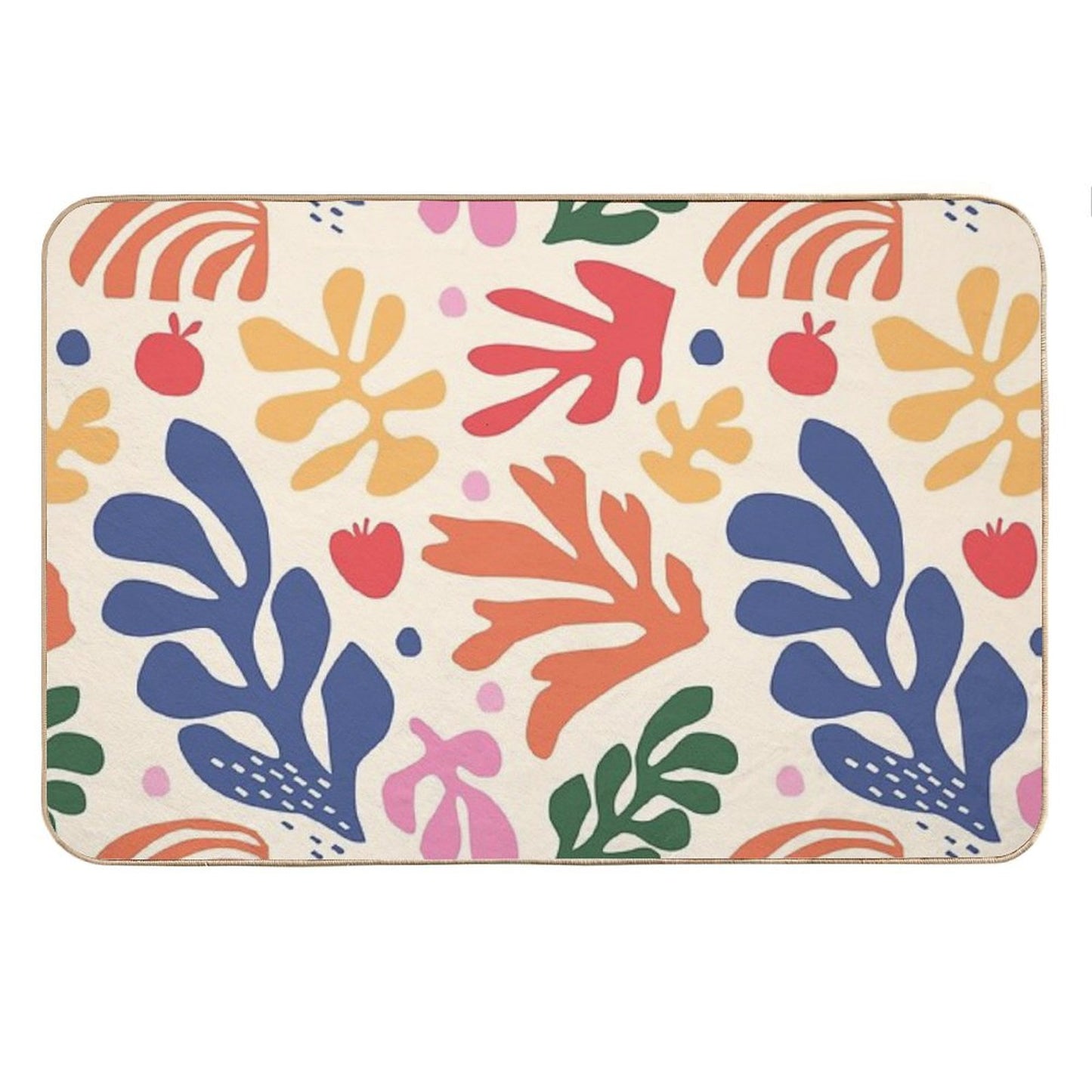 Matisse Flowers Art Bath Mat