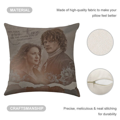 When Do I Belong   1x11 Linen Throw Pillow Cover