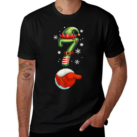 Funny 67 Six Seven Meme Couple Matching Christmas Pajamas  Rolled Sleeves T-Shirt
