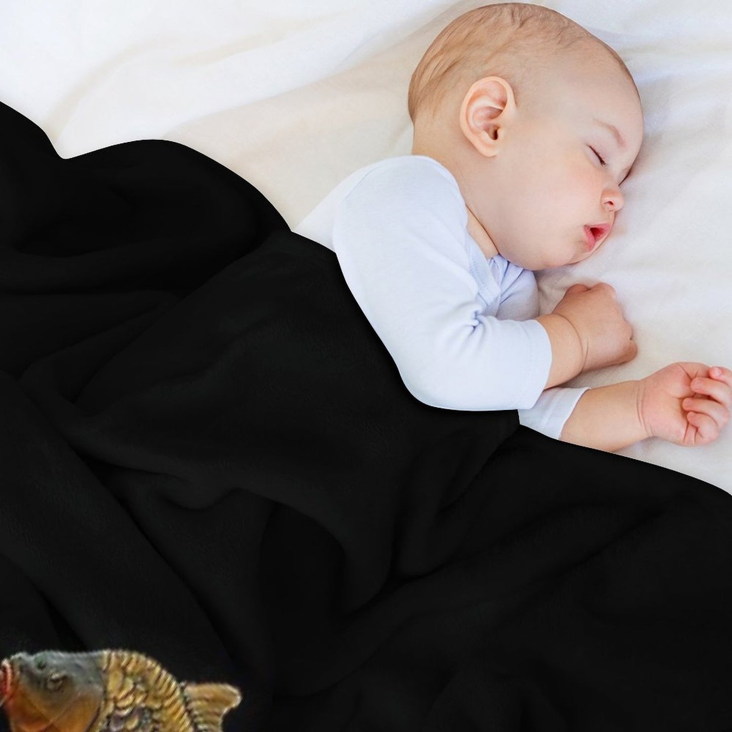 Gang of Carp Throw Blanket