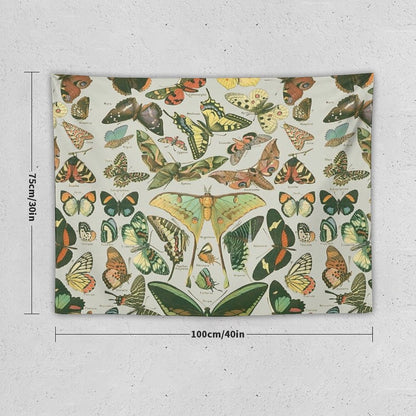 Butterfly Pattern Tapestry