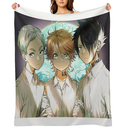 Prodiges - The Promised Neverland Throw Blanket