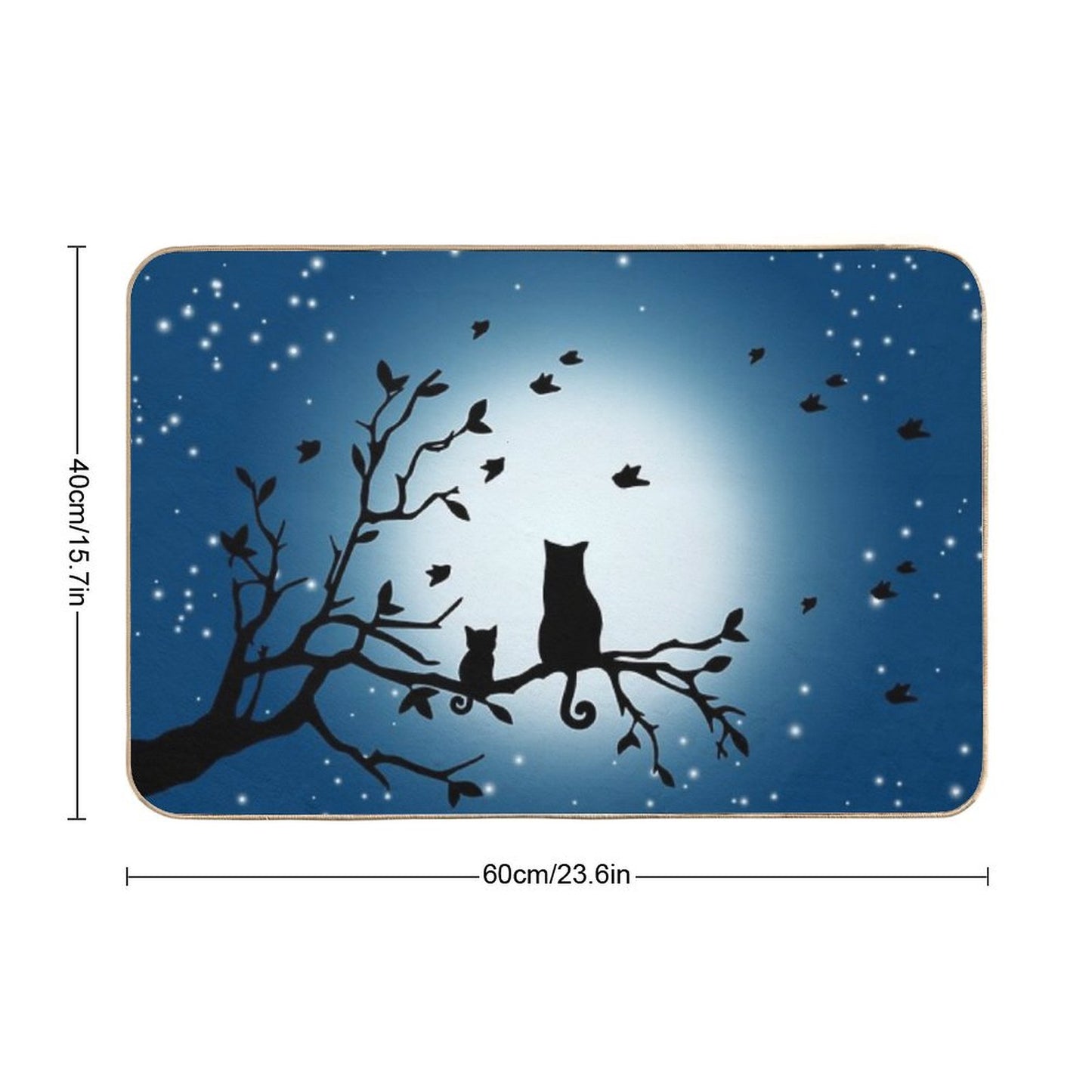 Queen And Kitten Bath Mat