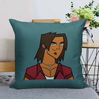 Total Drama - Alejandro Linen Throw Pillow Cover