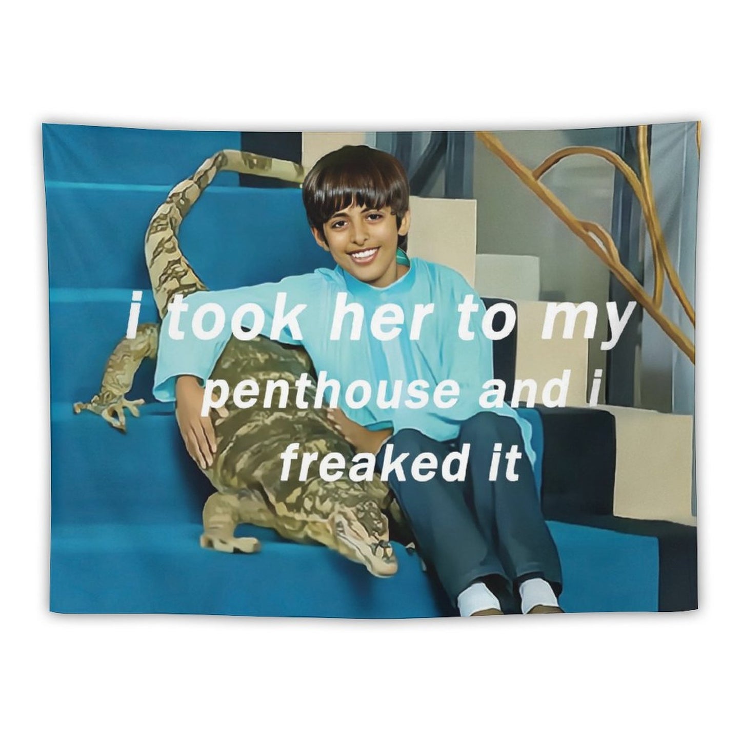 Ravi I Took Her To My Penthouse And I Freaked It Tapestry